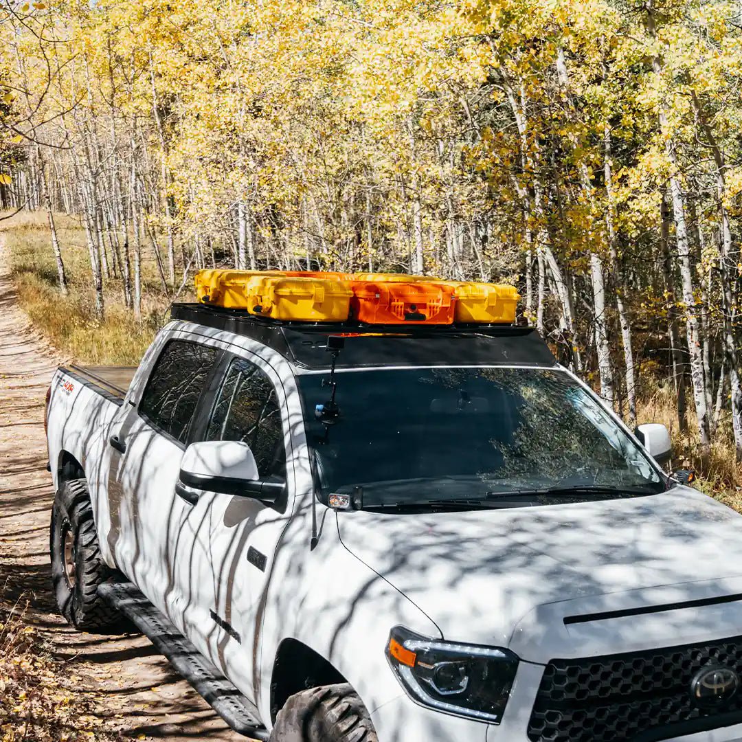 Roof Rack for Toyota tundra with rugged cases