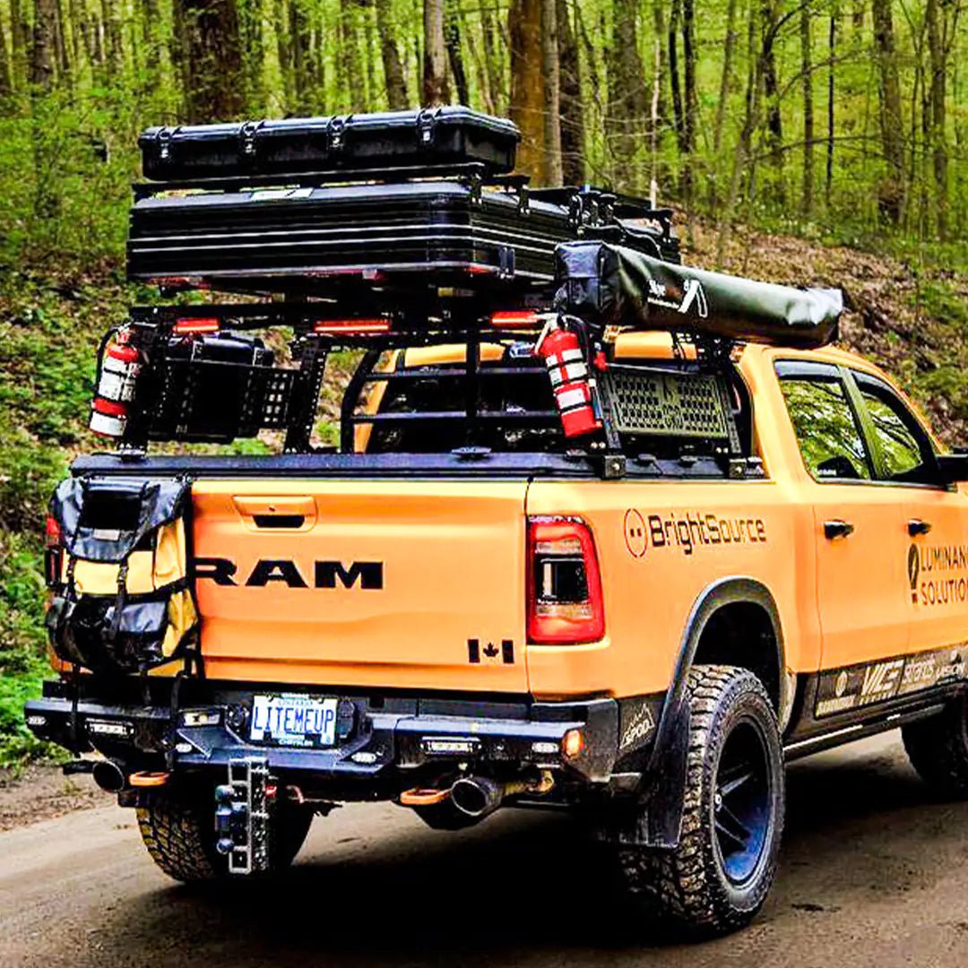 Rear view on a Ram