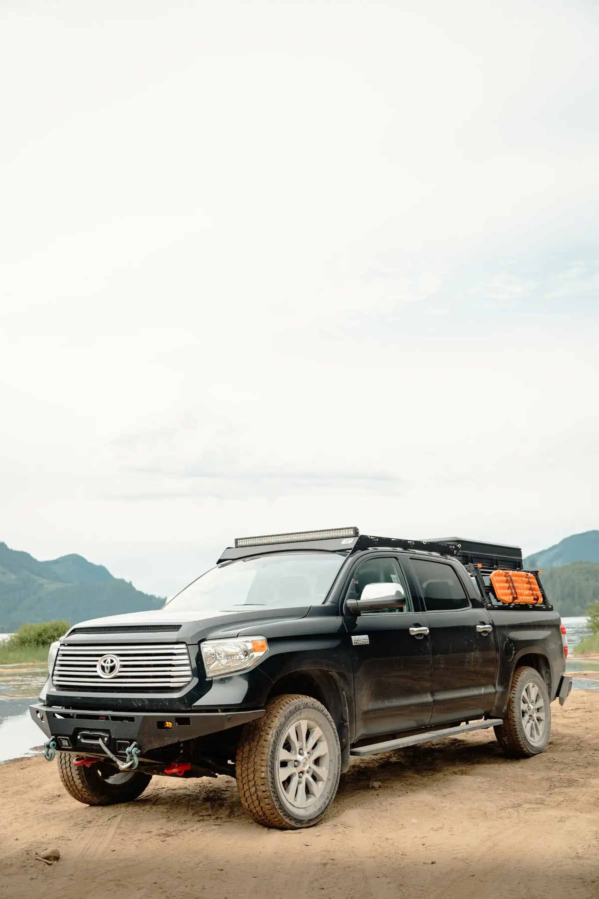 Rack de toit sur toyota tundra